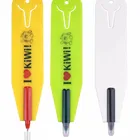 Elegant Design Pen 2017 Plastic Bookmark Ball with Customer's Lovely Logo for Reading