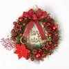 Wholesale Door Decoration Customized Artificial Christmas Wreath For Indoor Outerdoor Christmas Decoration