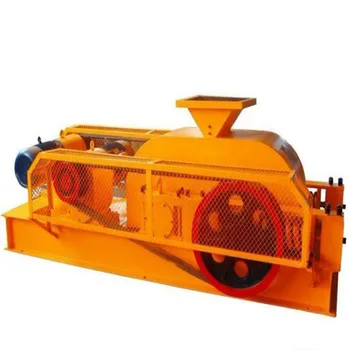 Big mining machine siemens electric motor double tooth roller stone crusher
