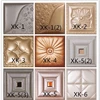 Custom professional classic 3d artificial leather wall panel for household