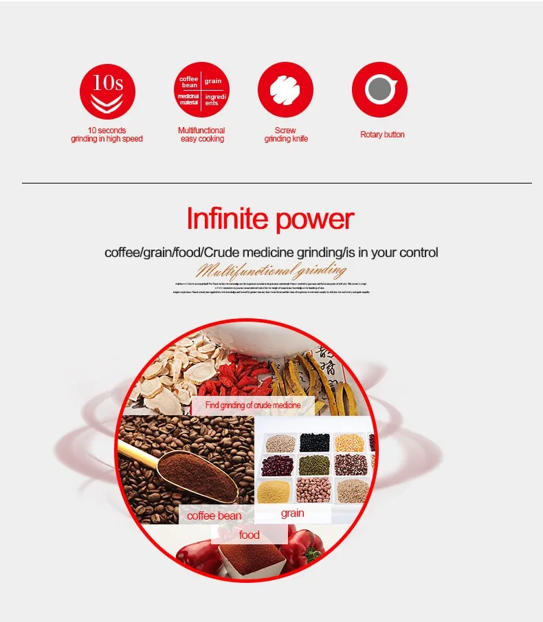 Practical coffee grinder for daily used portable coffee grinder machine