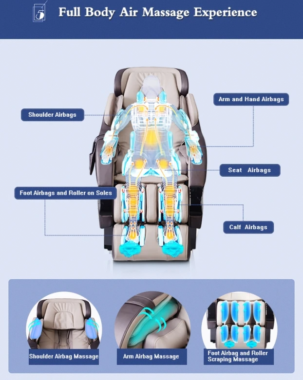 COMTEK Forward Sliding Function Massage Chair RK-7912
