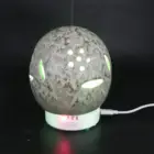 Free sample 3pc color morphing mini home cool mist humidifier with antique red and green color
