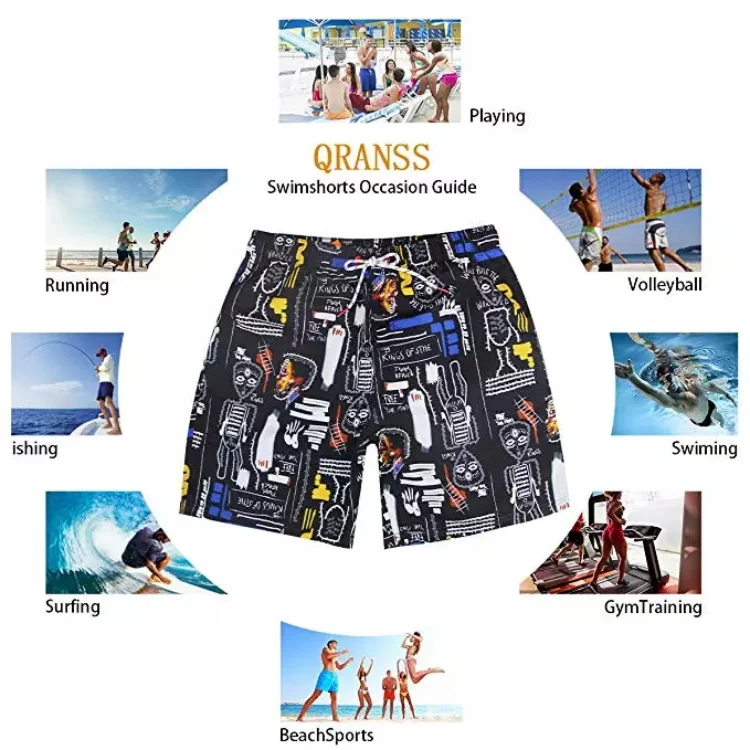 oem custom girls swimming trunks beachwear and swimwear