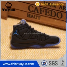 Hot selling Air mag jordan retro 11 bred space jam shoe key chain ring
