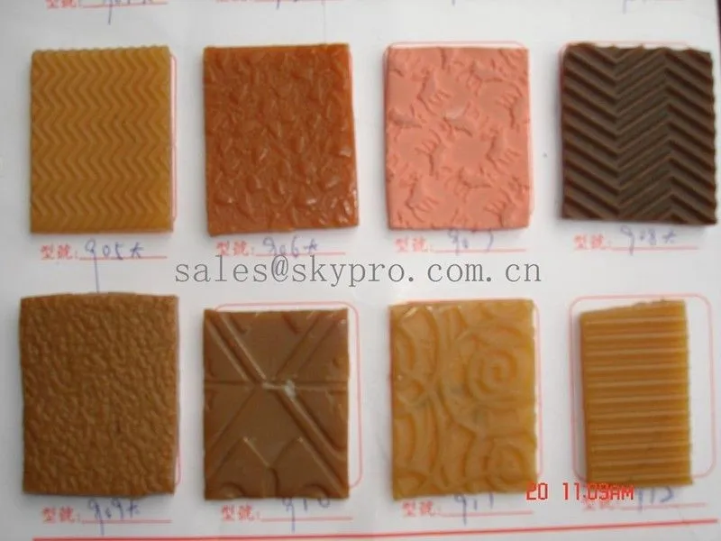 High Tensile Pure Natural Gum Rubber Sole Sheet with Elongation Characteristics for Durable Shoe Soles