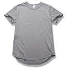 Fashion Clothing For Men Oem Mens Longline Bamboo T Shirts