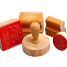 wood rubber stamp office document gift decoration business promotion seal for art beautifying DIY private use