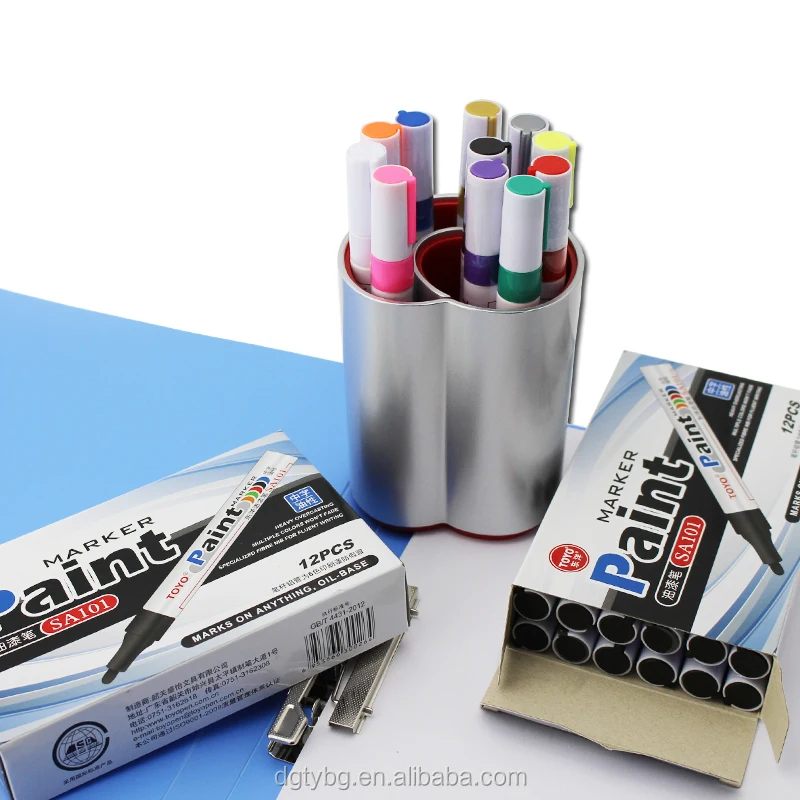 Rode marker pen+heat bestendig marker+permanent magic markerpermanent