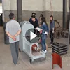 ISO CE sawdust briquette machine supplier/biomass extruder briquette machine/rice husk briquetting press machine
