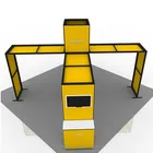 Portable Exhibition Booth Exhibition Booth Factory Creative Portable Exhibition Booth 20x20 For Trade Fair
