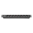 19inch 8 outlets Germany Type Switch rack socket PDU with light