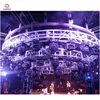High loading capacity portable customized trade show aluminum stage circular truss for function