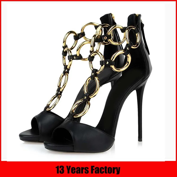 Elegant Style Leather Colourful Butterfly Decoration Thin High Heel