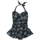 2019 Woman elegant swimwear one piece ladies swimwear one piece swimwear