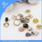 silver color shank metal shirt buttons for coat