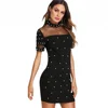 B30668A Western Summer fashion simple sexy hot style lace dress