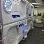 Multifunctional luxury bedroom pod sleeping box capsule hotel bunk bed