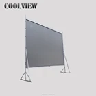 fast folding projector 3d silver projection screen fabric
