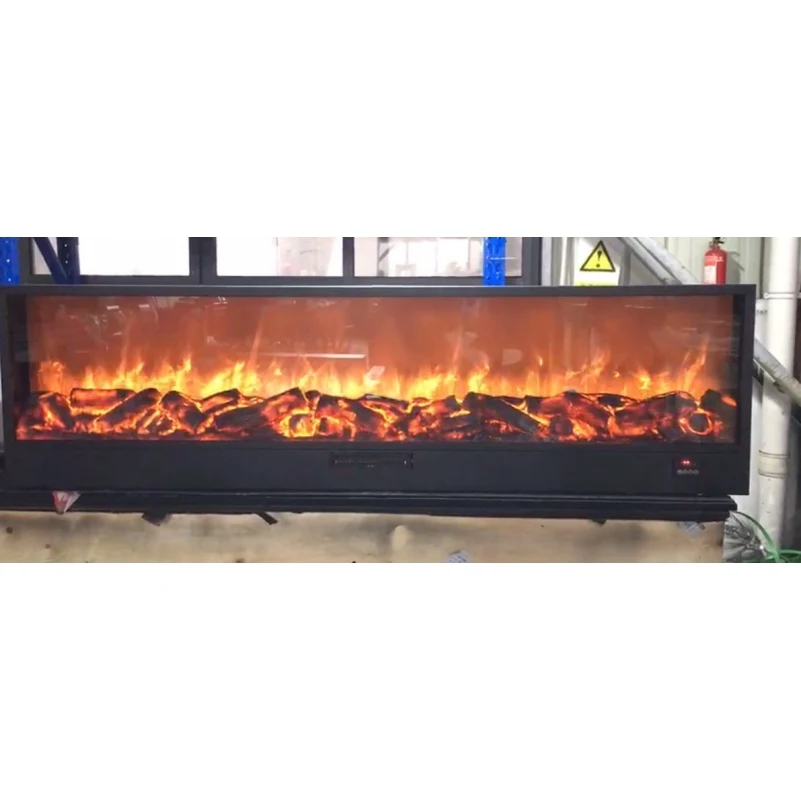 220v Or 110v Master Flame 72 Inch Insert Electric Fireplace Buy
