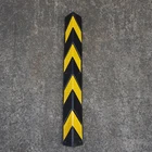 Car Parking Lot Rubber Bumper Wall Edge Corner Guard Protector