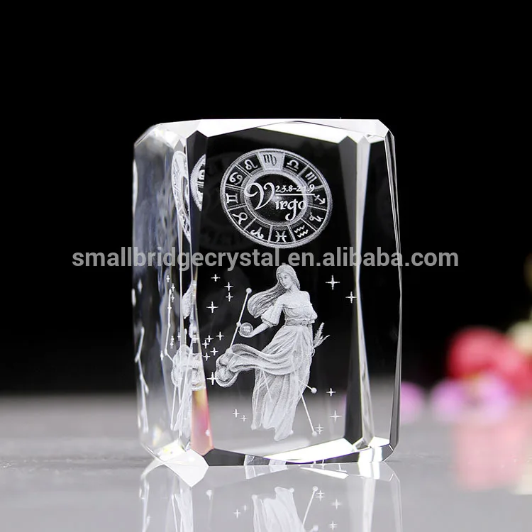 produit en gros nouveau design cube en verre d'impression 3D pour cadeaux promotionnels-26