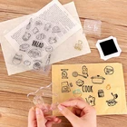 Fun&Joy DIY Handcraft Crafting Transparent Silicone Clear Stamp Scrapbook Rubber Stamp