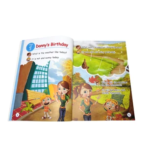 kids english book pen