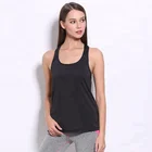 Women's Round Collar Running Yoga Vest Fitness Tank Top
