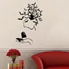 simple beauty fairy wall stickers living room bedroom home decor pvc vinyl custom waterproof removable wall decals paper