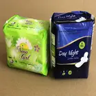 High Quality Disposable Organic eucalyptus pulp wood chip sanitary napkin and pads lady