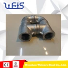 Tee F304 Forged Pipe Fitting Pipe Fitting F304 Forged Socket Weld Threaded Tee Elbow
