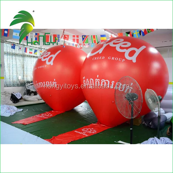 inflatable helium balloon with banner (7)
