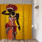 High Quality Woman Printed Shower Curtain,Waterproof Shower Curtain, Polyester Shower Curtain