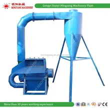 low noise movable hammer crusher type timber crushing plant for wood waste
