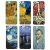 Van Gogh Starry Night Sunflower Oil Painting Cat Flower Eiffel Soft TPU Phone Case For iPhone 11 Pro Max 7 7Plus 6S 6Plus 8 8Plu