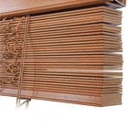 Indoor Decor Manual Ladder Cord 50mm Slats Basswood Venetian Blinds