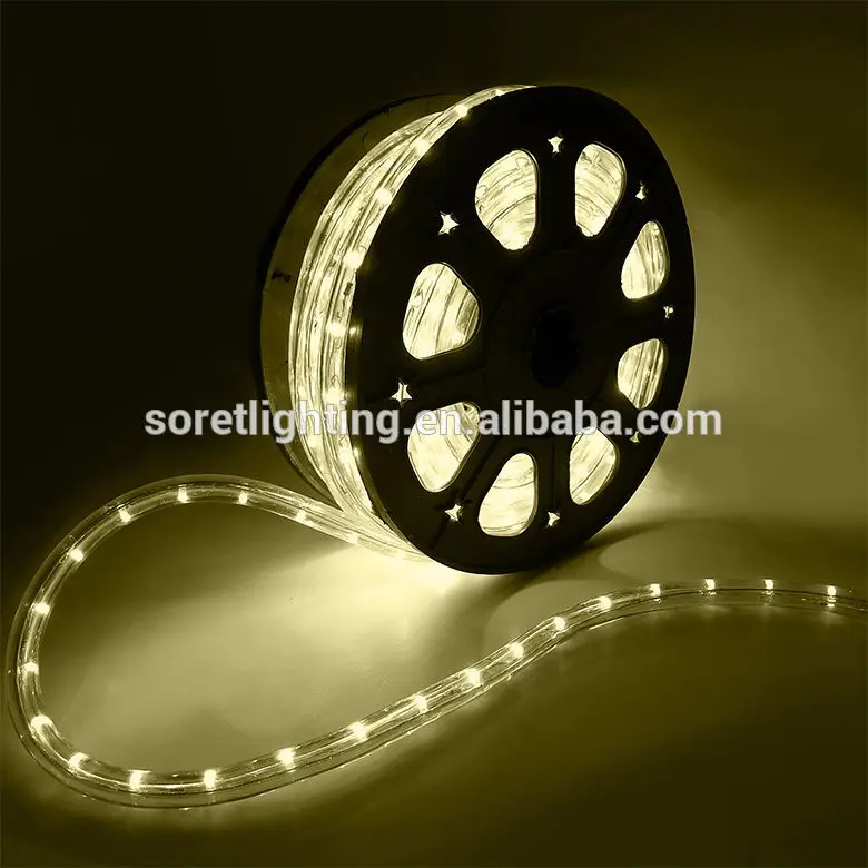 RGB 150 Ft 2 Wires Flexible LED Rope Light 1/2"