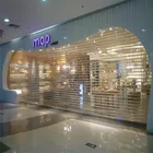 pc shutter door crystal rolling door pc roller shutter door from China
