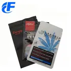 Child Smell Proof Ziplock Stand Up Pouch Smoke Weed Oil Plastic Tobacco Packaging Bag