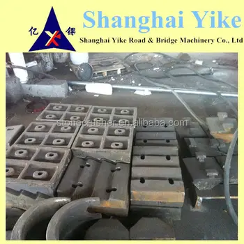 wearing impact plate impact crusher spare parts