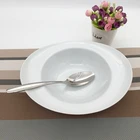 Single heat-resistant Chinese bulk ceramic soup bowl for home hotel using