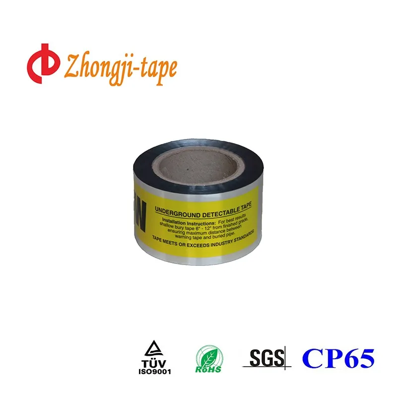 Underground Gas Line Detectable Marking Tape Buy Yellow Underground