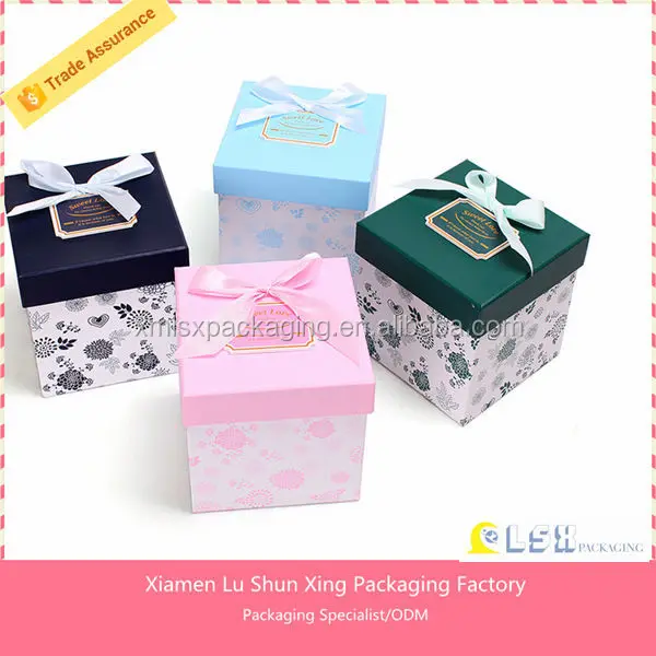 new design custom paper gift box for luxury gift box packaging