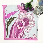 Good Quality Silk Shawl Custom Digital Printed Indian Silk Scarf