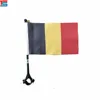 Belgium country flag picture custom made cheap hot sale detachable bike flag
