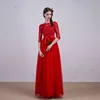 Lace Boat neck backless beading pronm evening dress gown night party