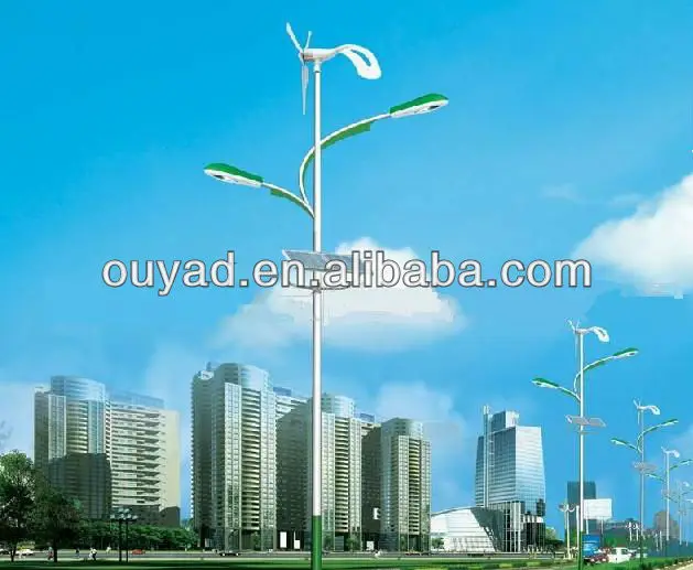 wind & solar hybrid street lights