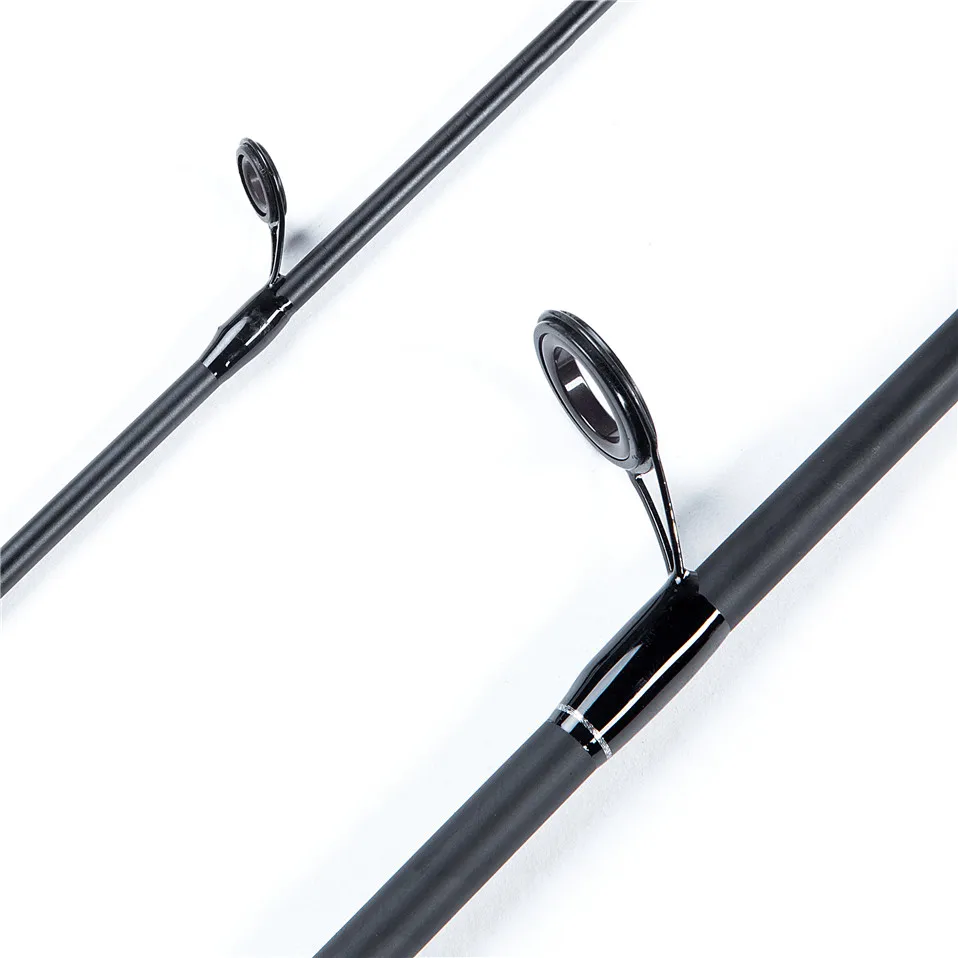 Catch.U 1.8m Telescopic Fishing Rod Carbon Carp,Fishing Rod Spinning 2 Tips Carbon Casting Rods (10)