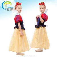 Halloween Cosplay Child Costume Pretty Snow